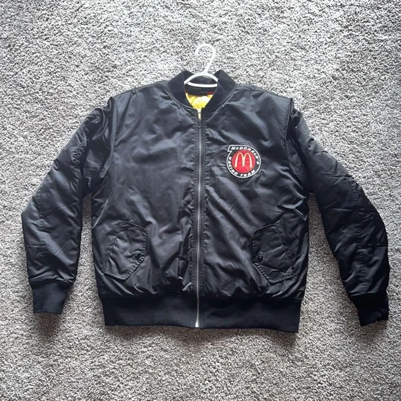McDonald's Jackets Coats Mcdonalds Racing Jacket Poshmark